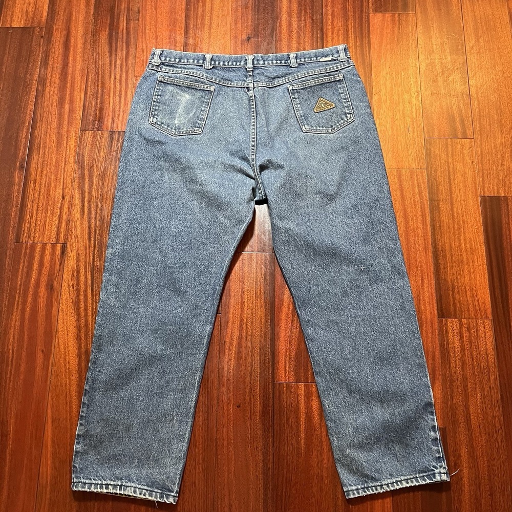 Bulwark Jeans Men 44 40x30 Flame Resistant Excel FR Stretch Light Wash Workwear - Picture 3 of 12